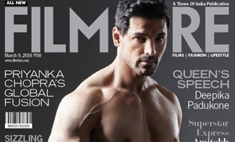 John Abraham flaunts his chiselled body on Filmfare cover