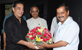 Kejriwal urges Kamal to enter politics