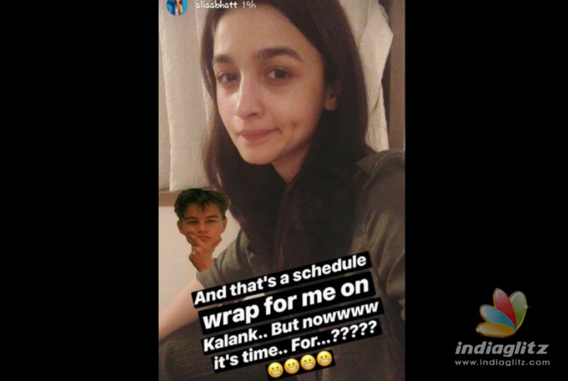 Alia Bhatt Gives Important Update On ‘Kalank’