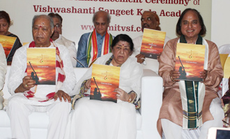 Lata Mangeshkar at Sangeet Gurukul in Vishwashanti Sangeet Kala Academy Opening