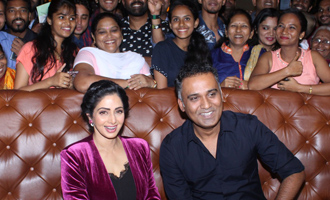 Sridevi attends Special Fan Screening of 'Mom'