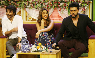 'Mubarakan' Team On Set of Kapil Sharma Show