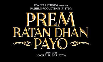 Salman Khan unveils 'Prem Ratan Dhan Payo' logo