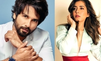 Raashi Khanna castes alongside Shahid Kapoor in his debut web series.