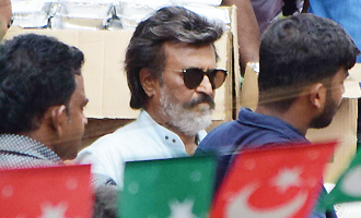 Rajinikanth Shoots for 'Kaala' at Wadala