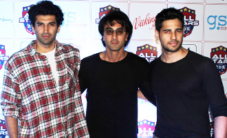 Ranbir Kapoor, Sidharth Malhotra, Aditya Roy Kapur at Celebrity Football Initiative Played For Humanity