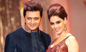 Riteish Deshmukh as Shivaji for Genelia!