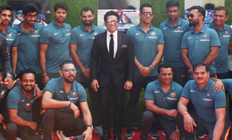 Indian Cricket Team at Special Screening of Film 'Sachin - A Billion Dreams'