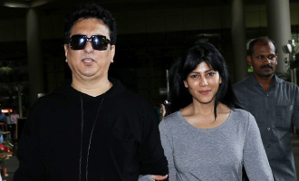 Sajid Nadiadwala Spotted at Airport