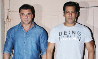 Salman & Sohail Spotted at Mehboob Studio