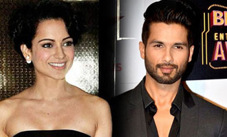 Shahid Kapoor denies any issue with Kangana Ranaut