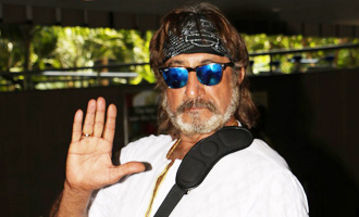 Shakti Kapoor Spotted at International Airport