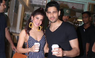 Jacqueline Fernandez & Sidharth Malhotra Spotted at Kitchen Garden