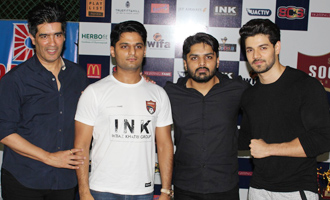 Sooraj Pancholi at Launch of 1st Edition of Super Soccer Tournament