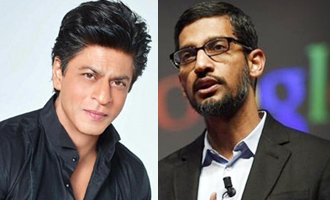 Sundar Pichai is one of SRK's 'favouritest' people in world