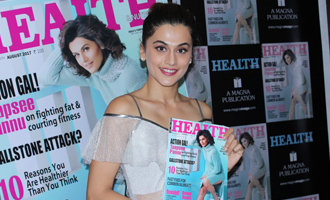 Taapsee Pannu Unveils Health & Nutrition August Issue