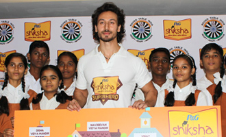 Tiger Shroff Joins P&G Shiksha Super Hero Movement