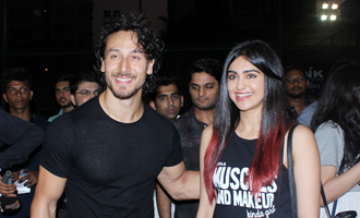 Tiger Shroff & Adah Sharma at Launch of Second Edition of Super Soccer Tournament