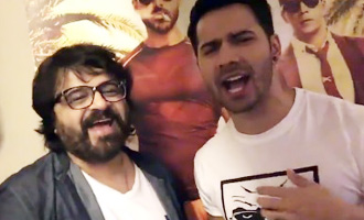 CUTEST THING OF THE DAY: Pritam and Varun Dhawan singing 'Sau Tarah Ke'!