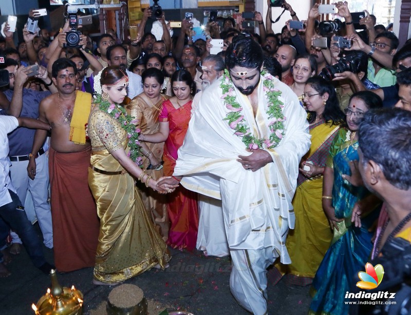 Actress Bhavana Wedding Reception