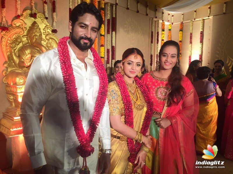 Actress Bhavana Wedding Reception