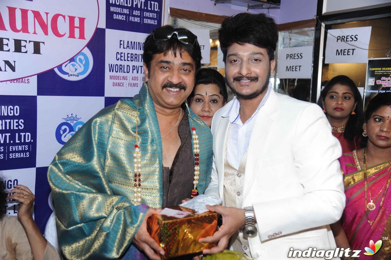 Flemingo Fashions Celebrity Calender Launch Press Meet