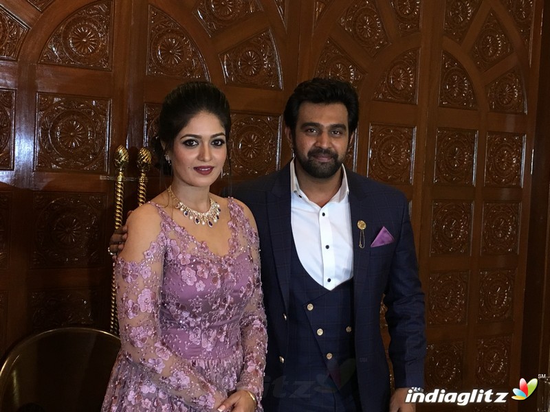 Chiranjeevi Sarja & Meghana Raj Engagement Ceremony