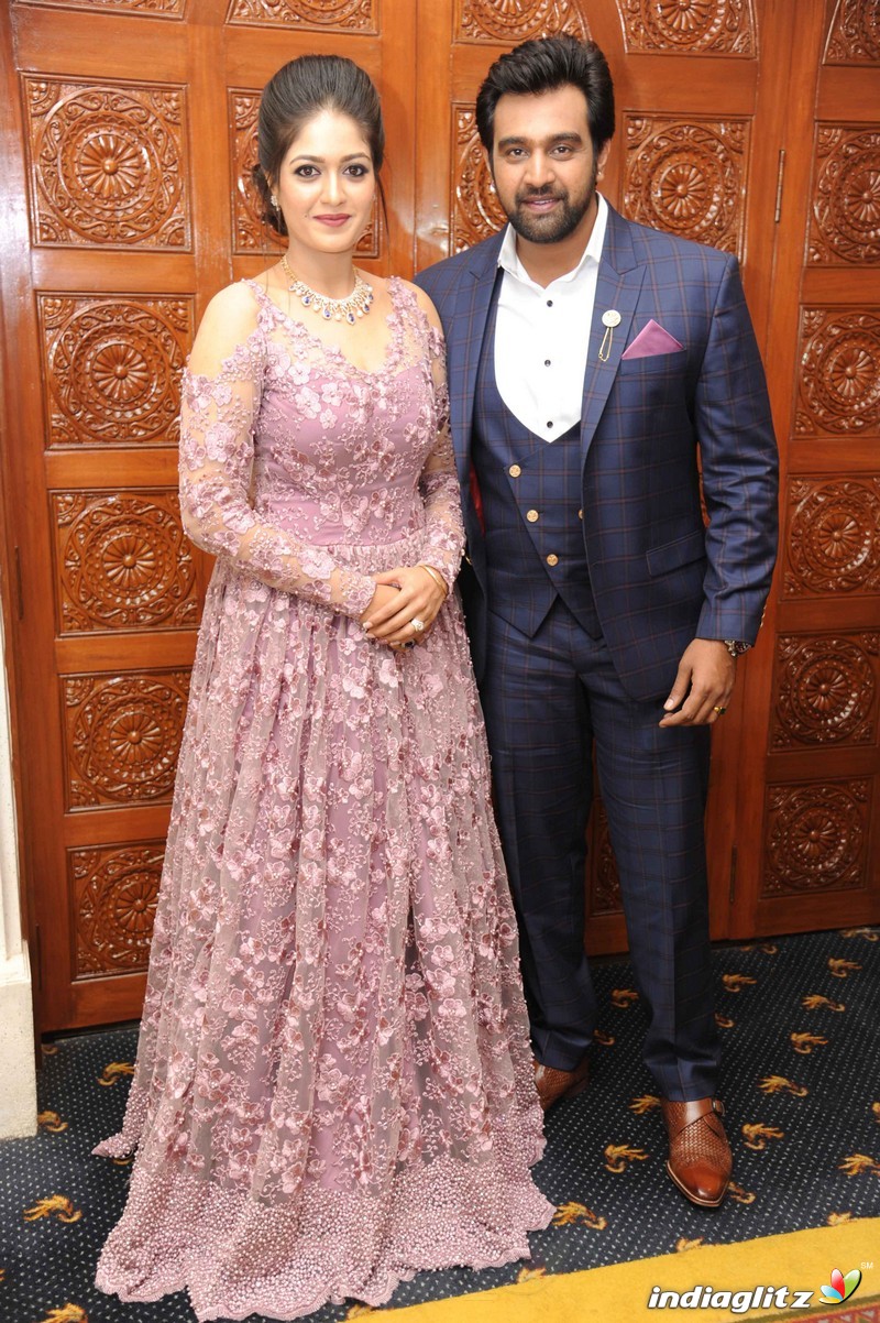 Chiranjeevi Sarja & Meghana Raj Engagement Ceremony