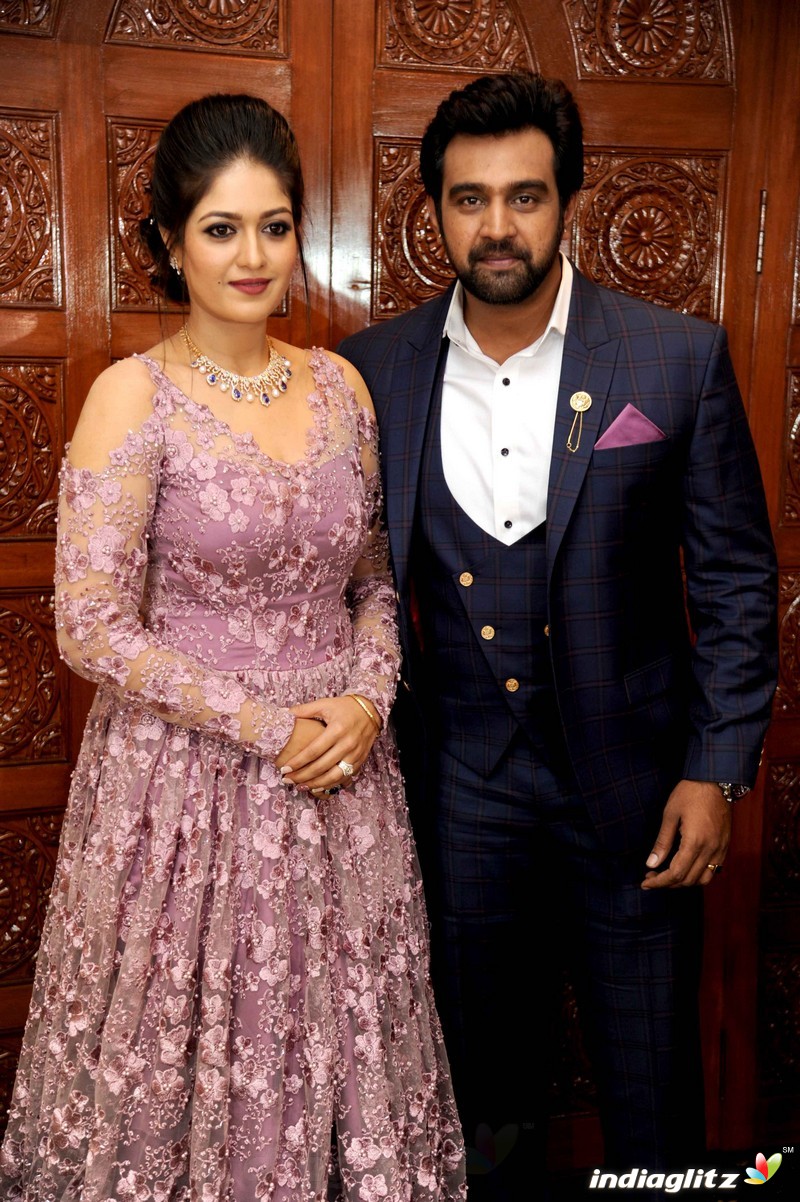 Chiranjeevi Sarja & Meghana Raj Engagement Ceremony