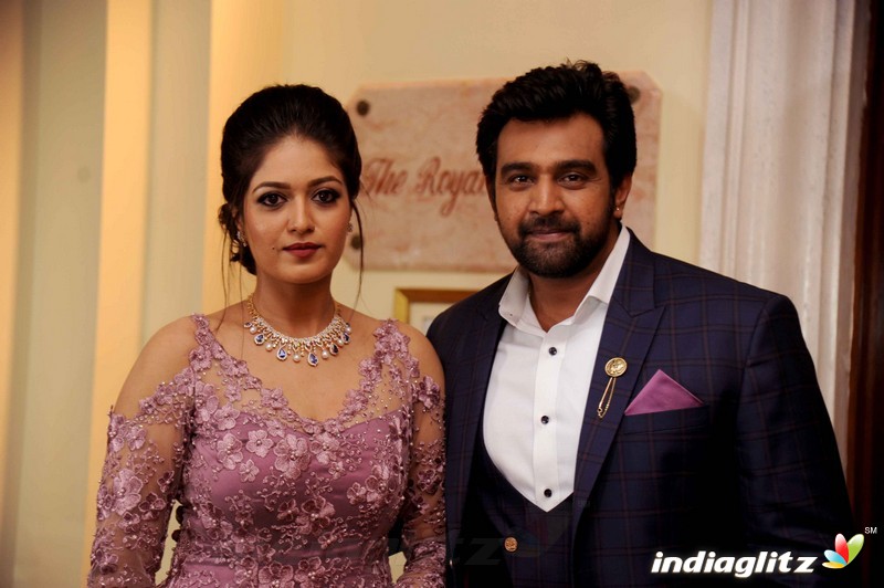 Chiranjeevi Sarja & Meghana Raj Engagement Ceremony