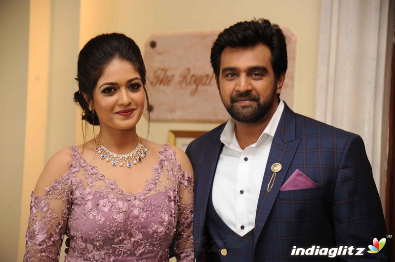 Chiranjeevi Sarja & Meghana Raj Engagement Ceremony