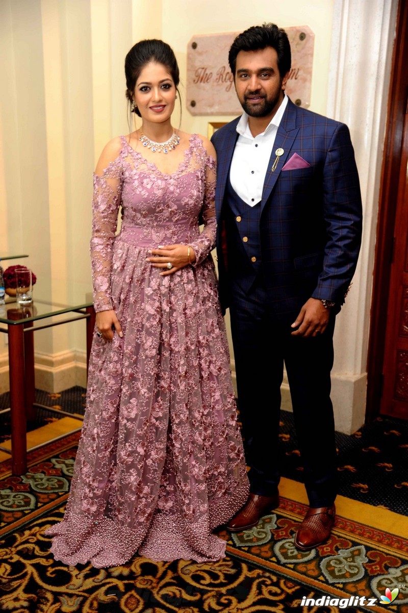 Chiranjeevi Sarja & Meghana Raj Engagement Ceremony