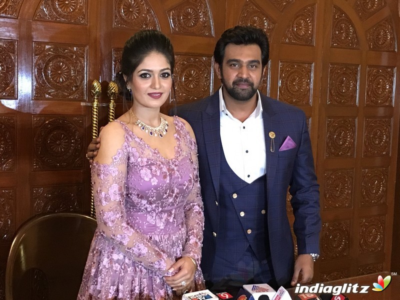 Chiranjeevi Sarja & Meghana Raj Engagement Ceremony