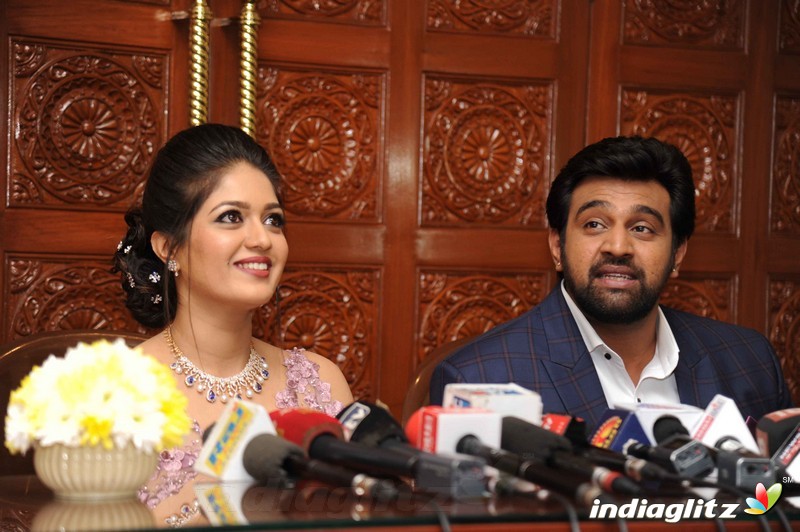 Chiranjeevi Sarja & Meghana Raj Engagement Ceremony