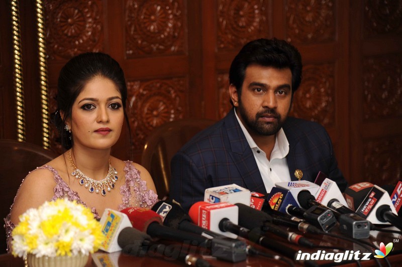 Chiranjeevi Sarja & Meghana Raj Engagement Ceremony