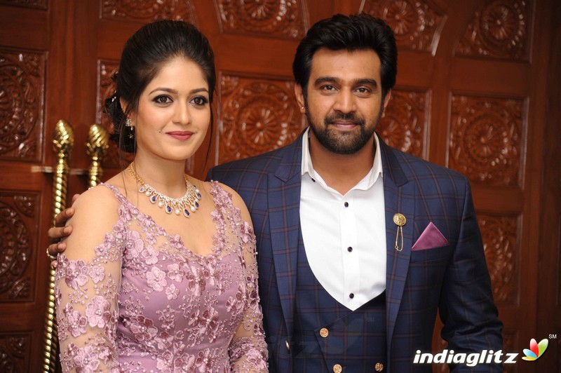 Chiranjeevi Sarja & Meghana Raj Engagement Ceremony