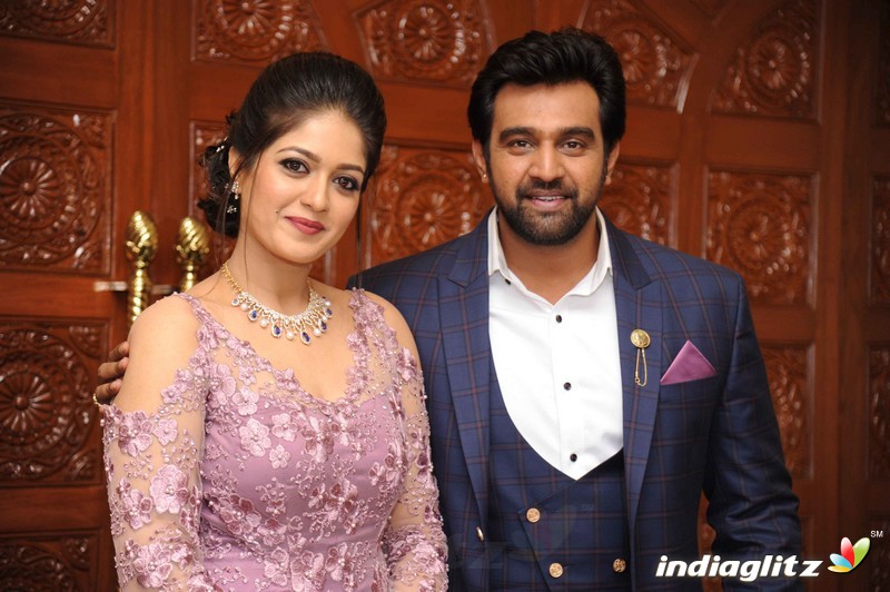 Chiranjeevi Sarja & Meghana Raj Engagement Ceremony