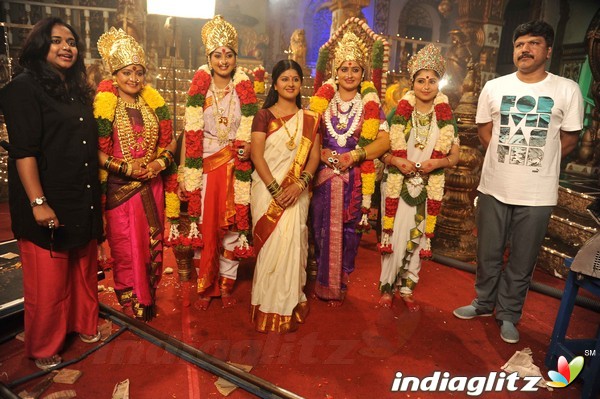 Mahadevi TV Serial Shooting Spot