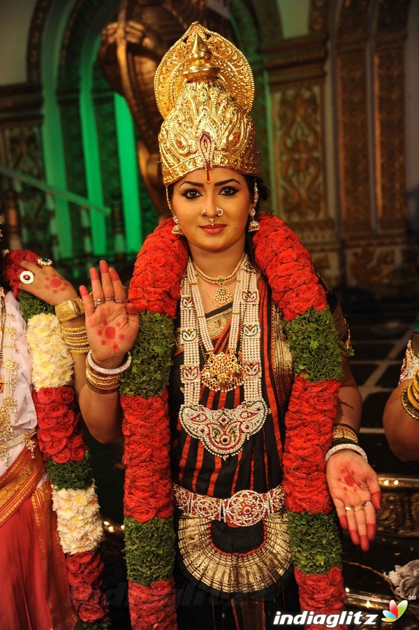 Mahadevi TV Serial Shooting Spot