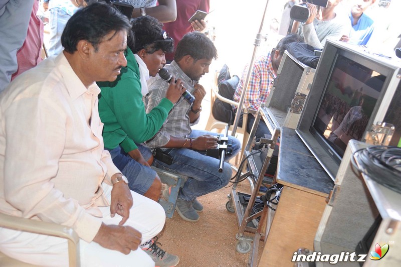 Muniratna Kurukshetra Shooting Ramoji Rao Film City Hyderabad