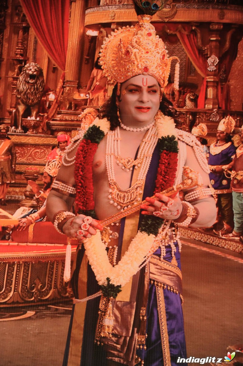 Muniratna Kurukshetra Shooting Ramoji Rao Film City Hyderabad