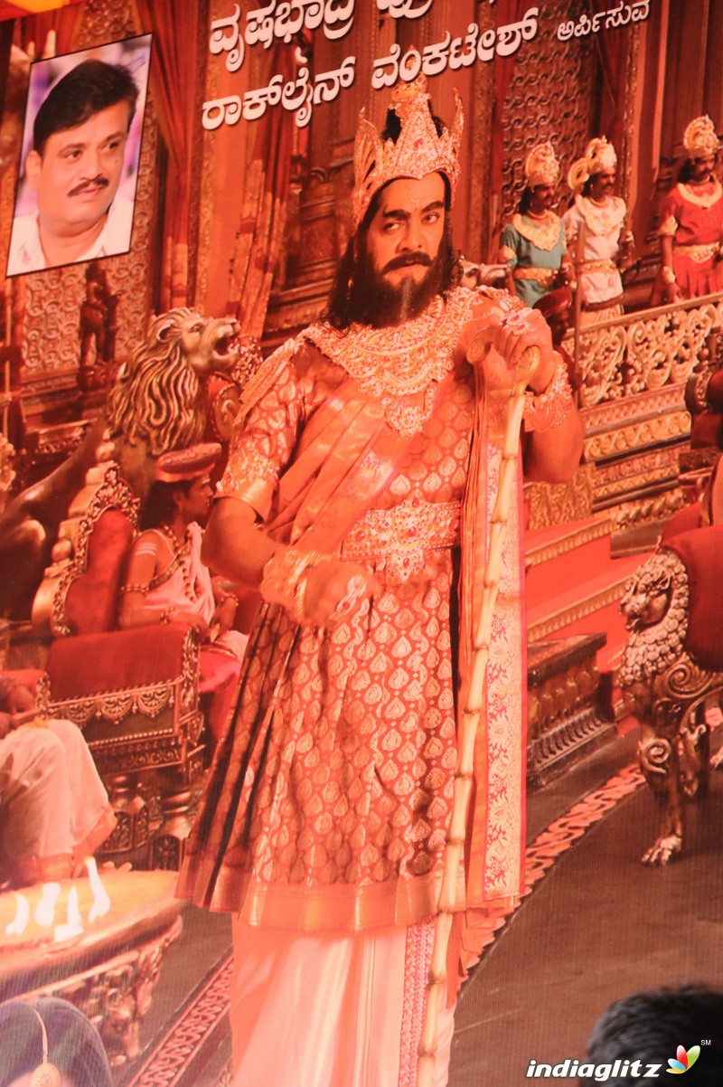 Muniratna Kurukshetra Shooting Ramoji Rao Film City Hyderabad