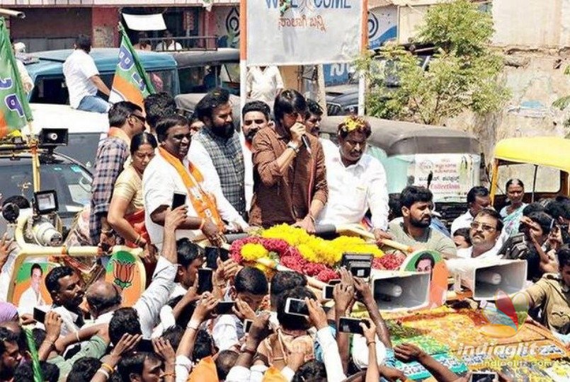 Sudeep, Darshan, Yogeshwar campaign