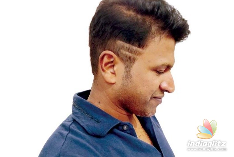 Puneeth new hair style