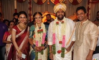 Meghana Raj With Chiranjeevi Sarja Wedding