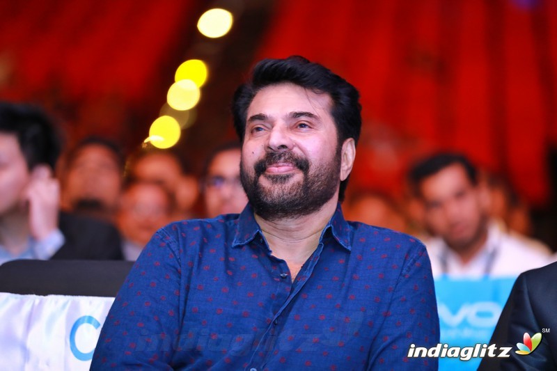 Mammootty at VIVO Phone Launch