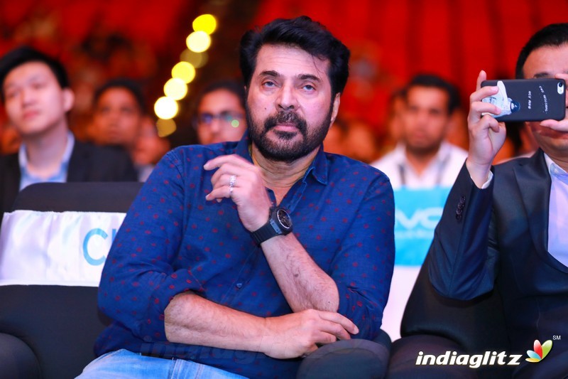 Mammootty at VIVO Phone Launch