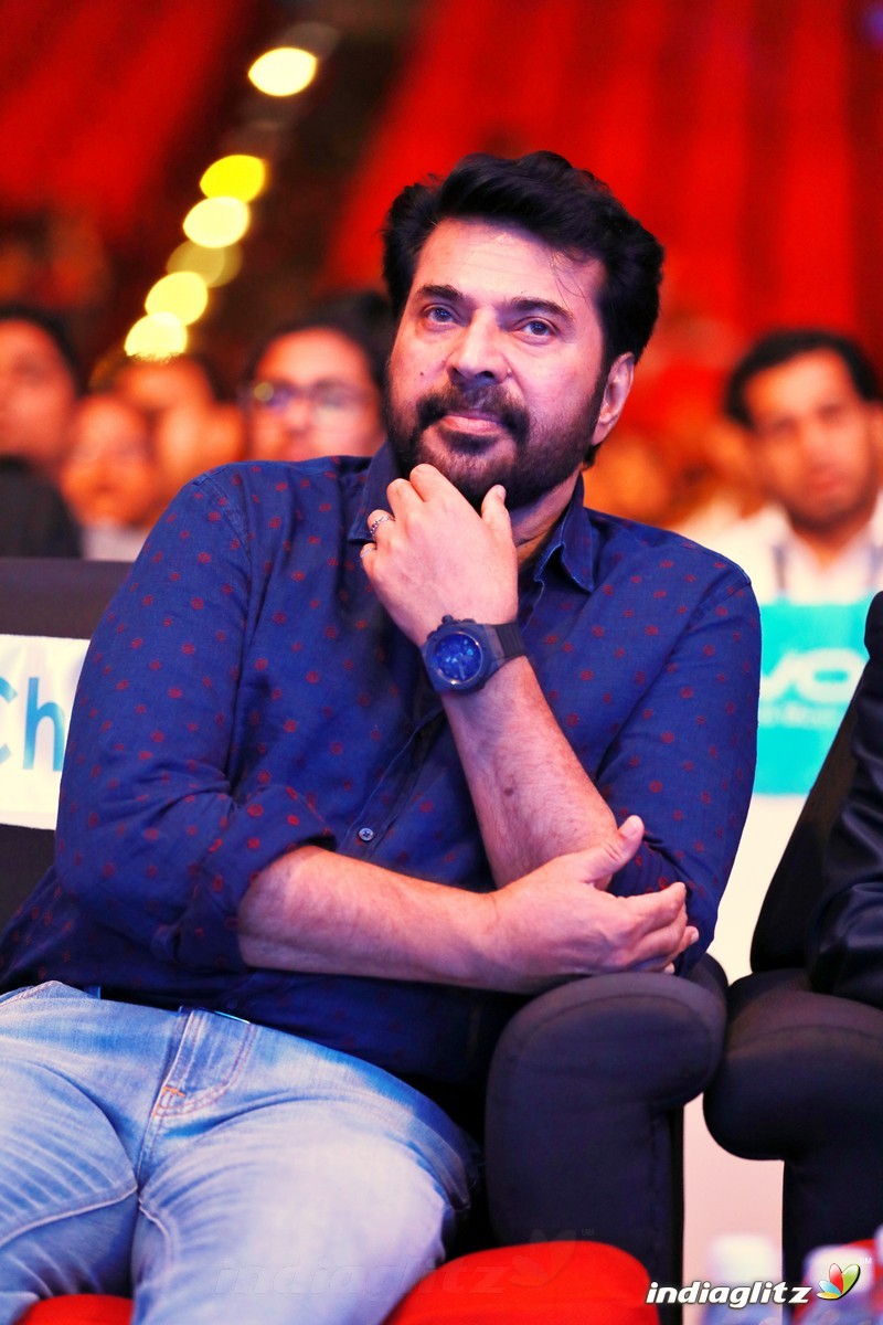 Mammootty at VIVO Phone Launch