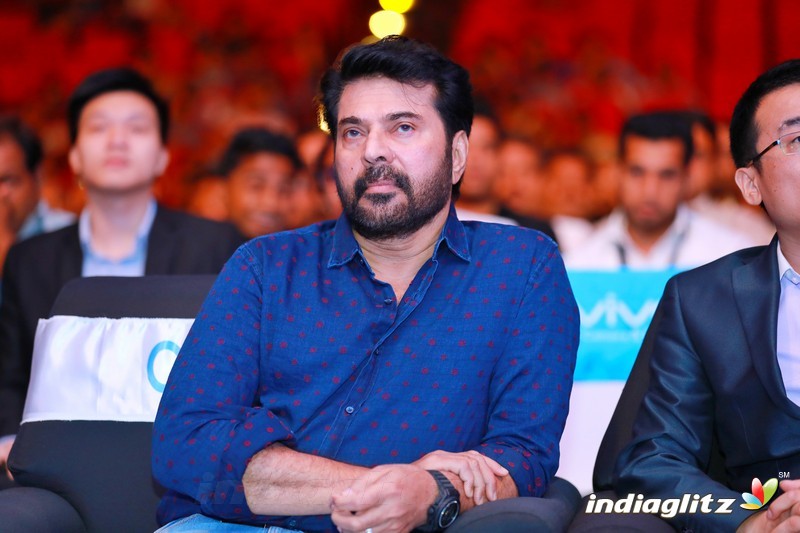 Mammootty at VIVO Phone Launch