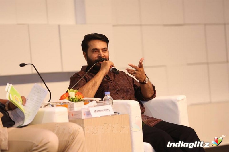 Mammootty at Sharjah International Book Fair